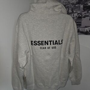 Essentials Fear of God Gray Hoodie